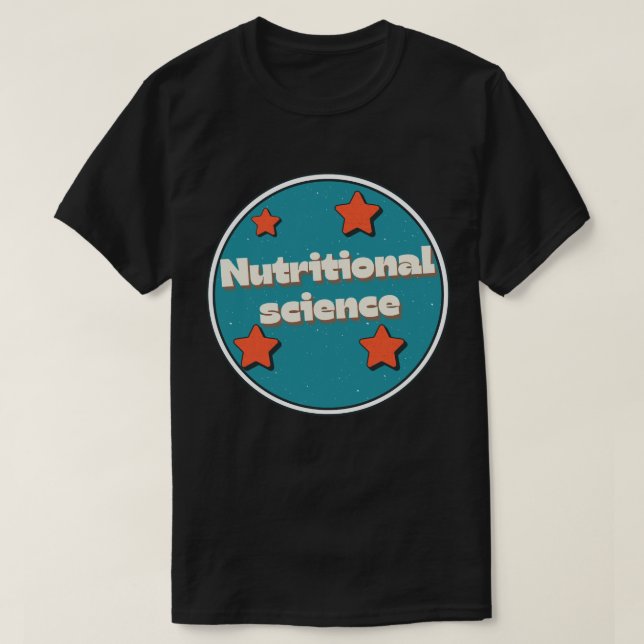 T-shirt Sciences nutritionnelles (Design devant)