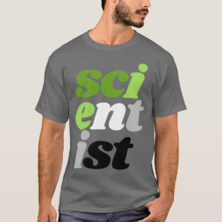 T-shirt scientifique arôme vertical non frontière 1
