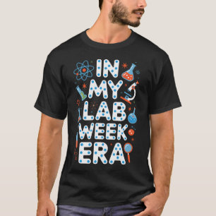 T-shirt Scientifique de l'ère de la semaine de laboratoire