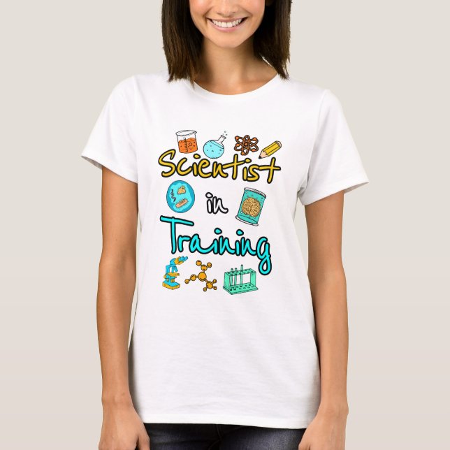 T-shirt Scientifique en formation Science Lover STEM T-Shi (Devant)