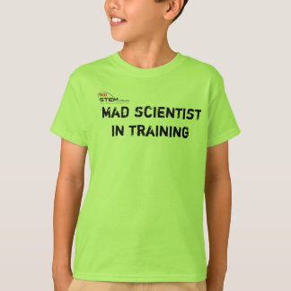 T-shirt Scientifique fou dans la formation