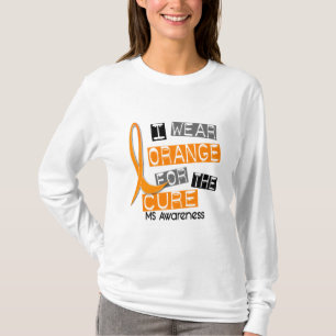 T-shirt Sclérose en plaques de milliseconde je porte