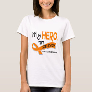 T-shirt Sclérose en plaques de milliseconde MON HÉROS MO