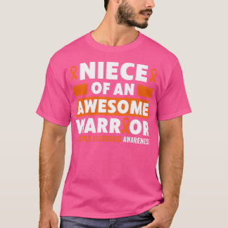 T-shirt Sclérose en plaques Sclérose en plaques Nièce d'un