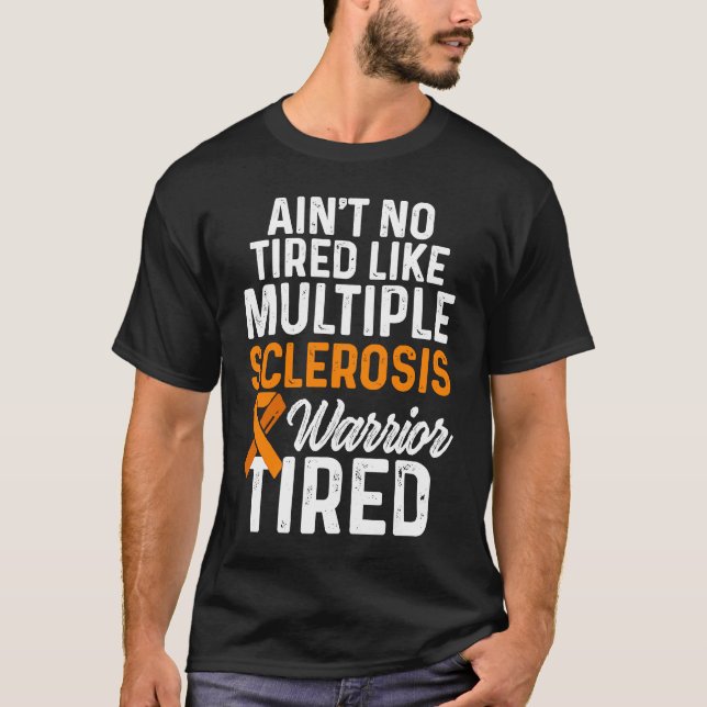 T-shirt Sclérose en plaques Sensibilisation MS Survivant G (Devant)