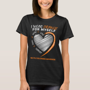 T-shirt Sclérose en plaques Vêtements Femmes Hommes Sensib