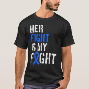 T-shirt Sclérose latérale amyotrophique Ruban bleu Son Com