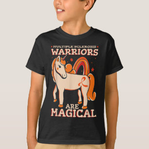 T-shirt Sclérose Les Guerriers Sont Des Enfants Magiques M