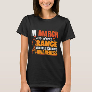 T-shirt Sclérose Mois de sensibilisation Vêtements