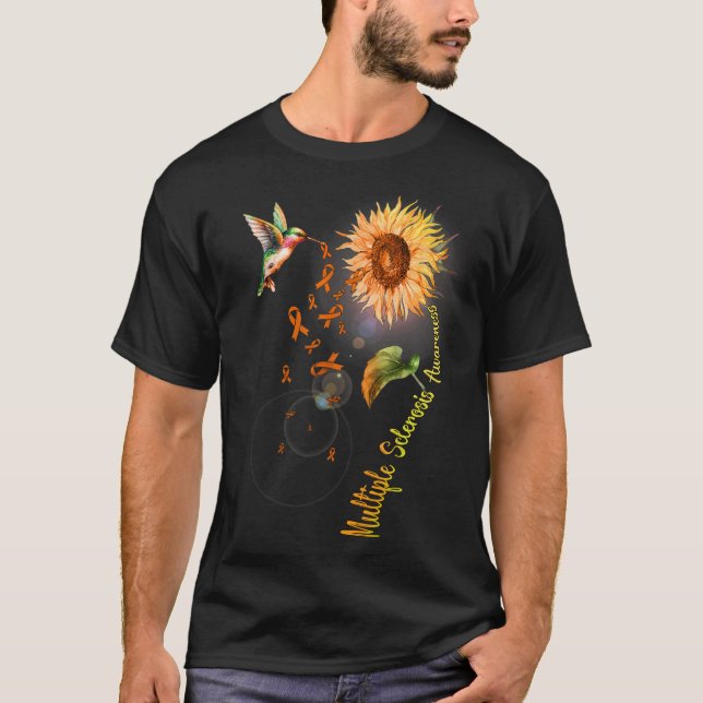 T-shirt Sclérose Tournesol Colibri (Devant)