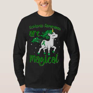 T-shirt Scoliosis Guerrier Magique Unicorne Scoliometer Gr