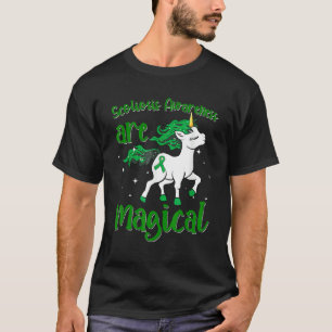 T-shirt Scoliosis Guerrier Magique Unicorne Scoliometer Gr