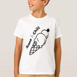 T-shirt Scone & Chill - Jeux Vibes d'été Conception