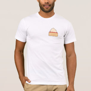 T-shirt Scone. de confiture et de crème