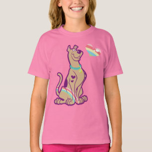 T-shirt Scooby-Doo arc-en-ciel