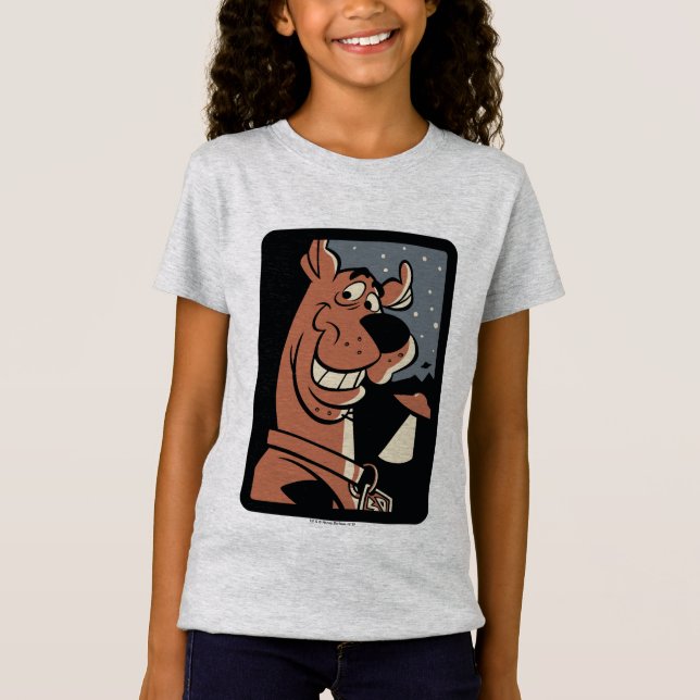 T-Shirt Scooby-Doo avec l'UFO (Devant)