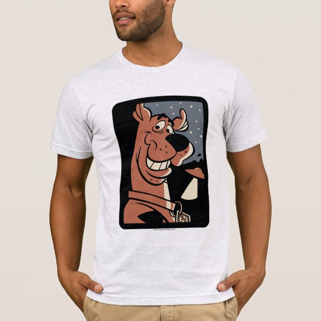 T-shirt Scooby Doo avec OVNI (Devant)