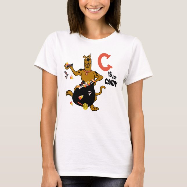 T-shirt Scooby-Doo | C est pour Candy (Devant)