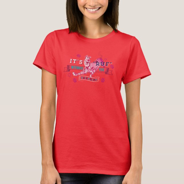 T-shirt Scooby-Doo - C'est Ruf sans vous (Devant)