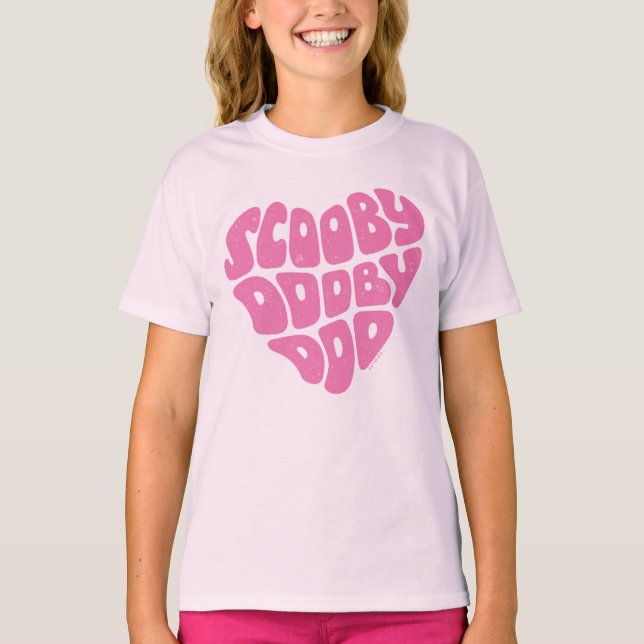T-shirt Scooby Doo Doo Heart (Devant)