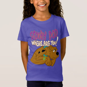 T-Shirt Scooby-Doo effrayé