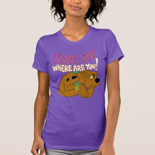 T-shirt Scooby-Doo effrayé (Devant)