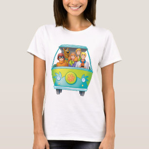 T-shirt Scooby-Doo et l'aerographe de machine de mystère
