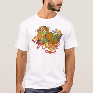 T-shirt Scooby-Doo et Noël de bande