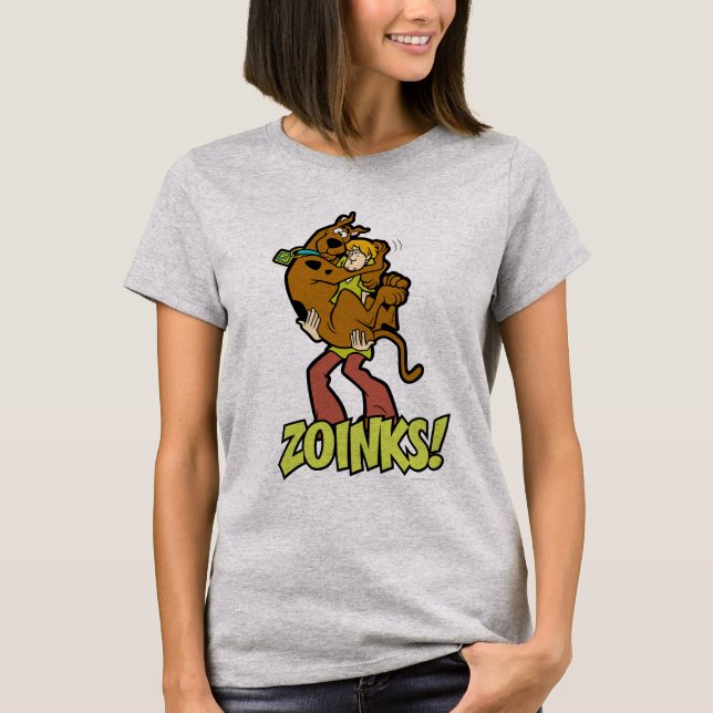 T-shirt Scooby-Doo et Shaggy Zoinks! (Devant)