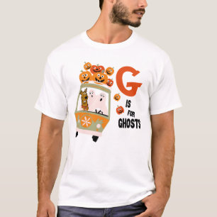 T-shirt Scooby-Doo   G est pour Ghosts