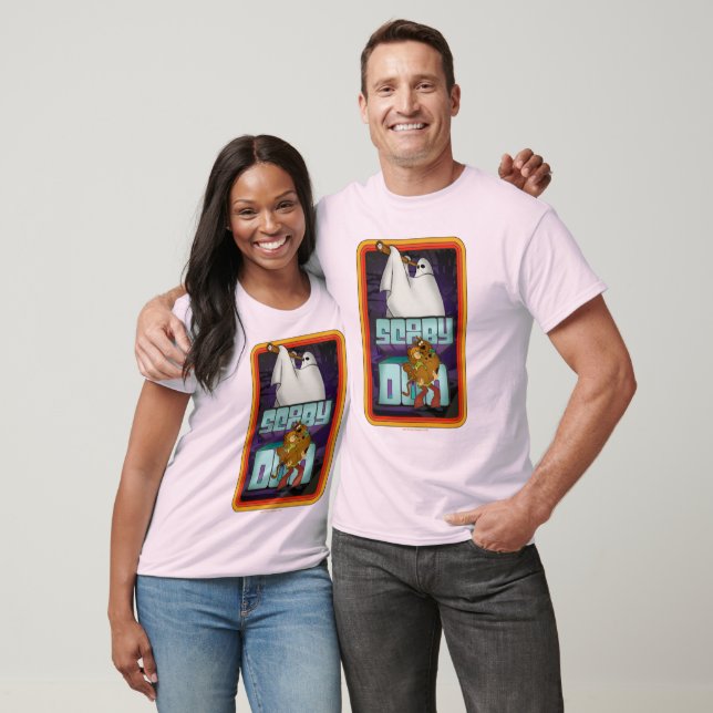 T-shirt Scooby-Doo | Ghost À la recherche de Shaggy & Scoo (Unisexe)