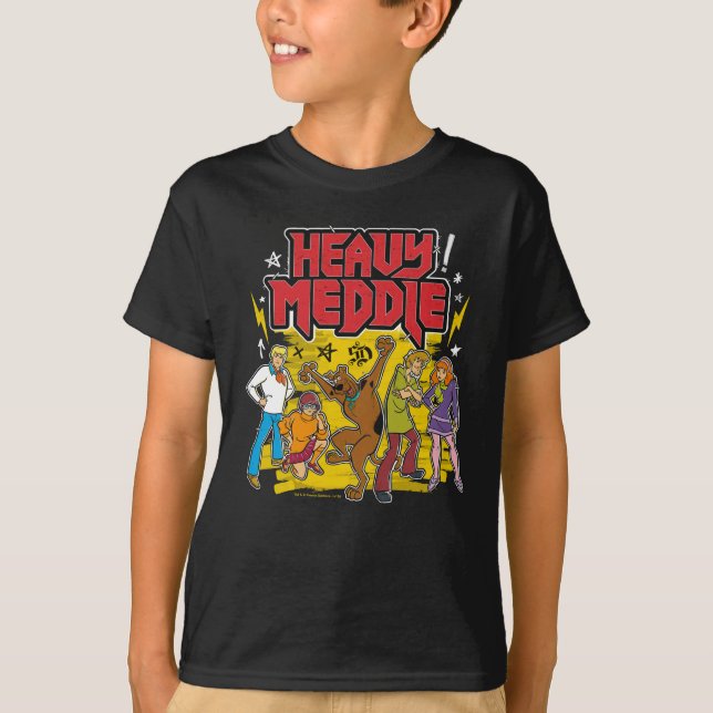 T-shirt Scooby-Doo | Graphique "Lourde Médaille" (Devant)