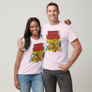 T-shirt Scooby-Doo "lourd mêlent" le graphique