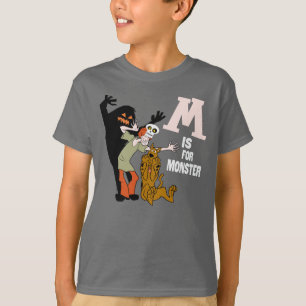 T-shirt Scooby-Doo   M est pour Monster