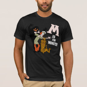 T-shirt Scooby-Doo M est pour Monster