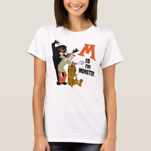 T-shirt Scooby-Doo M est pour Monster