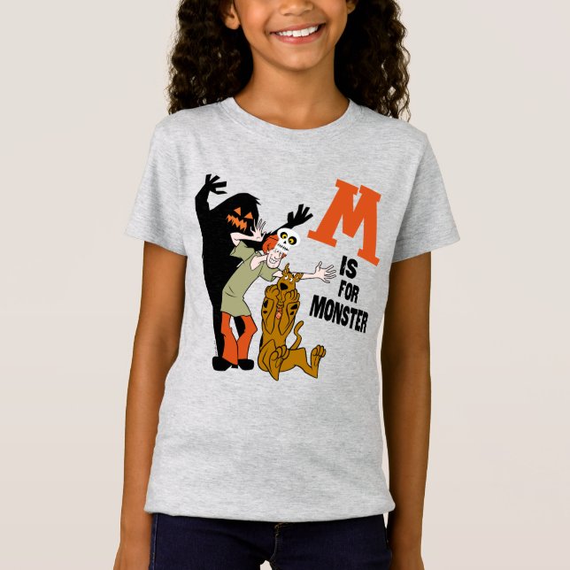 T-Shirt Scooby-Doo | M est pour Monster (Devant)