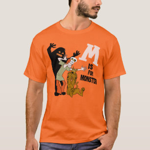 T-shirt Scooby-Doo   M est pour Monster