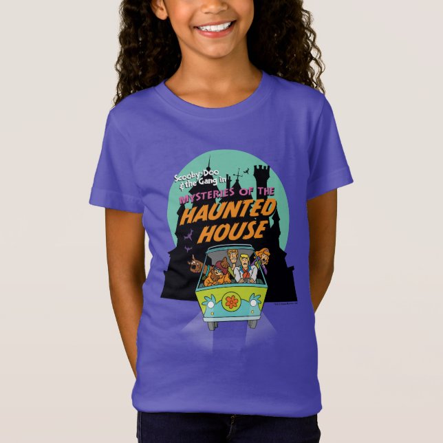 T-Shirt Scooby-Doo "Mystères De La Maison Hantée" (Devant)
