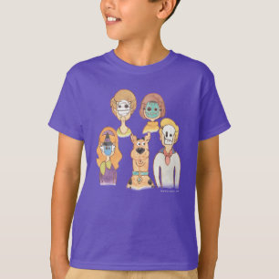T-shirt Scooby-Doo   Nos masques Halloween