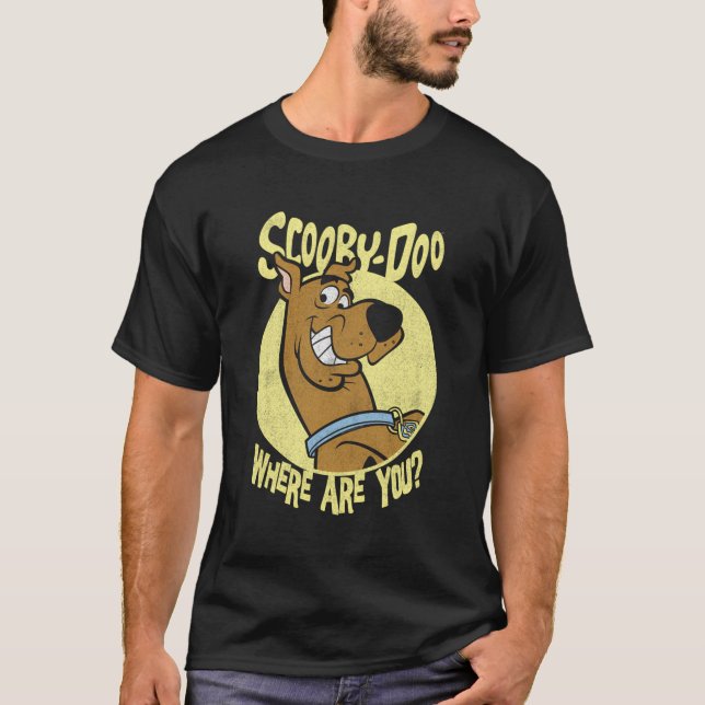 T-shirt Scooby Doo Où Es-Tu Grin ? (Devant)