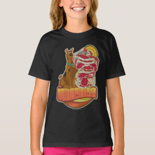 T-shirt Scooby-Doo   Pile de Pizza "Munchies" Graphique
