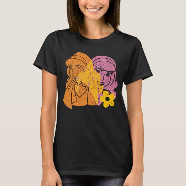 T-shirt Scooby-Doo | Portrait des fleurs daphné (Devant)