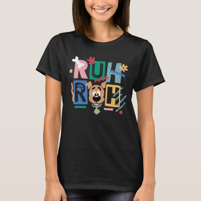 T-shirt Scooby-Doo | Ruh Roh Baby Scooby-Doo (Devant)