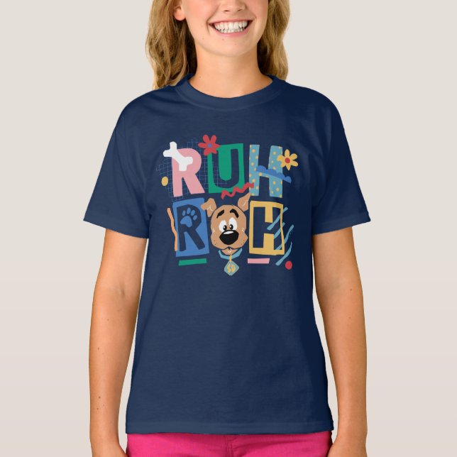 T-shirt Scooby-Doo | Ruh Roh Baby Scooby-Doo (Devant)