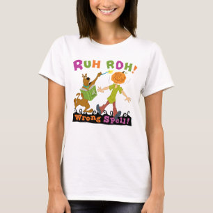 T-shirt Scooby-Doo   Ruh Roh ! Mauvais sort !