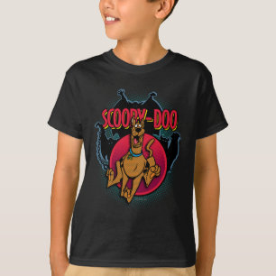T-shirt Scooby-Doo Running From Ghosts Graphic