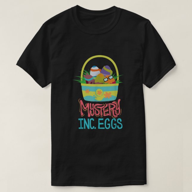 T-shirt ScoobyDoo Easter Mystery Inc OEufs (Design devant)