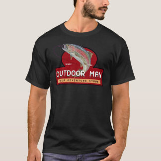 T-shirt Scoop pour homme extérieur