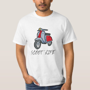 T-shirt Scoot Life  Scooter Funny